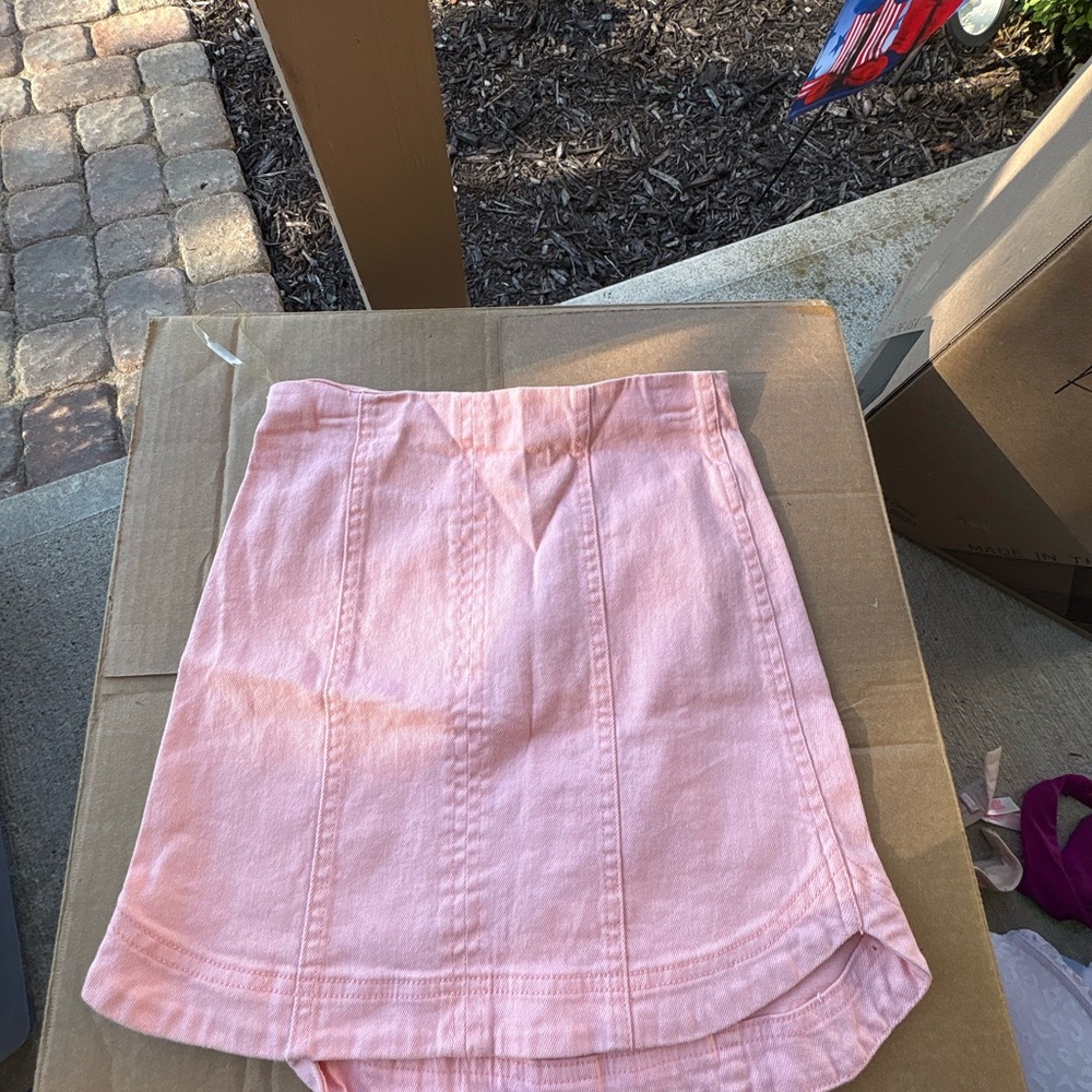 Altar'd State Light Pink Pencil Skirt